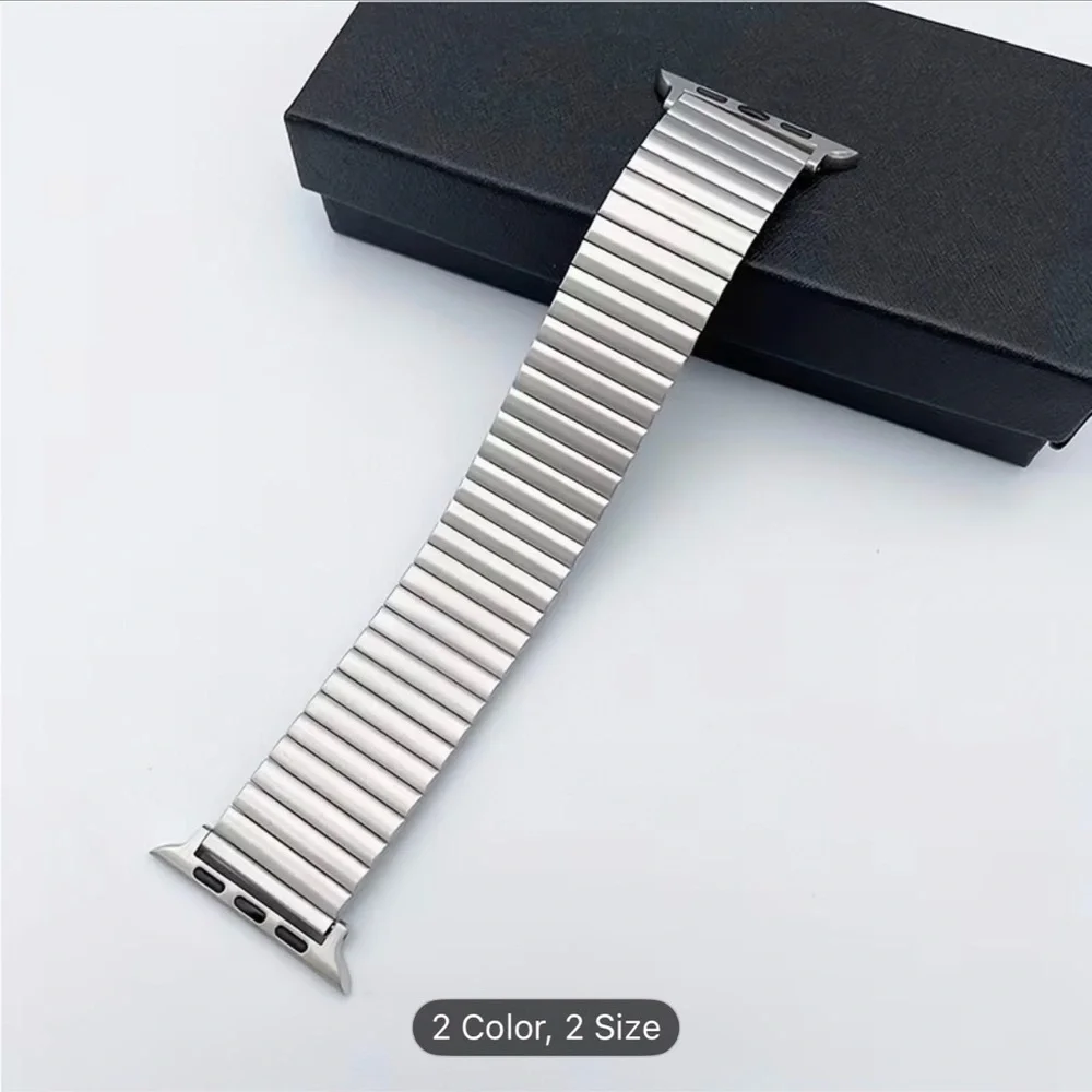 Silver Metal Watch Band for Electronics Wearables